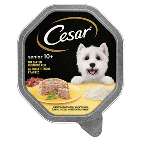 Abbildung Cesar Senior 10+ mit Huhn und Reis 150 g - 14 Stck