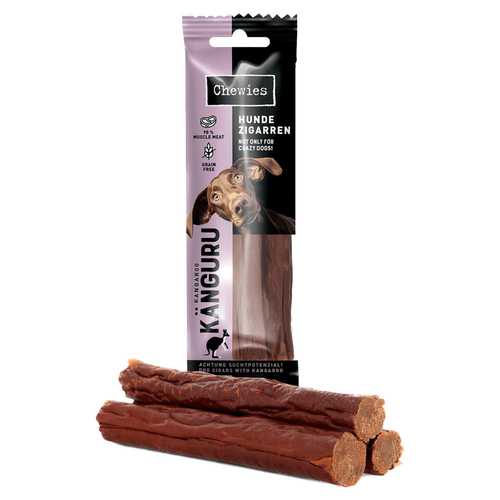 Chewies Hundezigarren Känguru 75 g