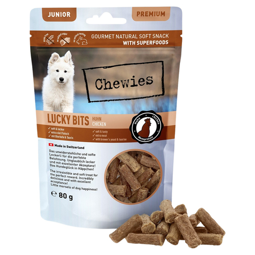 Chewies LUCKY BITS Huhn Junior 80 g