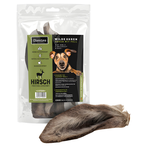 Chewies Wilde Ohren mit Fell - 2 Stück