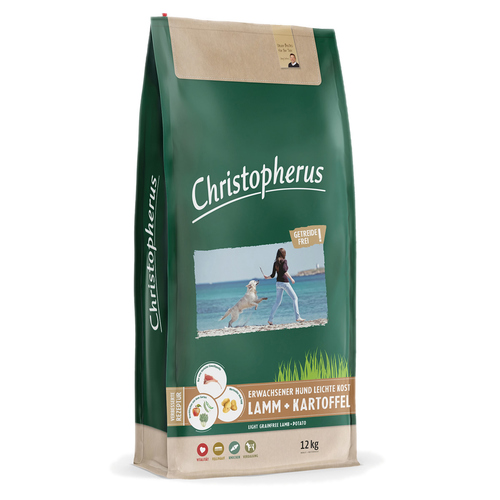 Christopherus Erwachsener Hund Leichte Kost mit Lamm & Kartoffel 12 kg