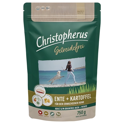 Christopherus Getreidefrei Ente & Kartoffel 750 g