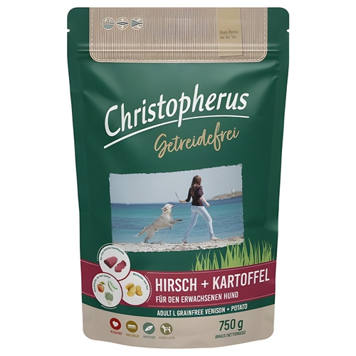 Christopherus Getreidefrei Hirsch & Kartoffel 750 g