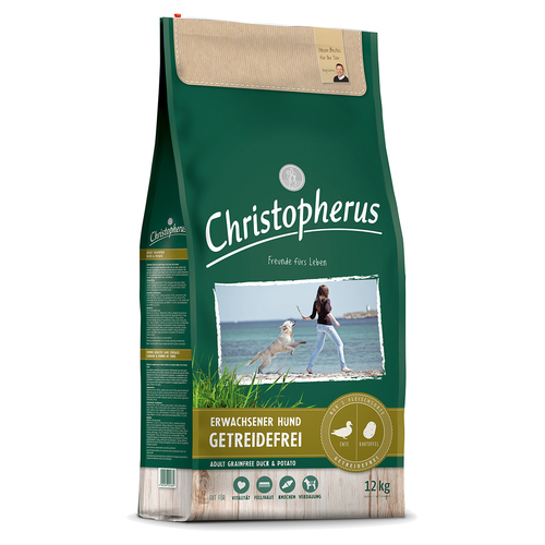 Christopherus Getreidefrei mit Ente & Kartoffel 12 kg