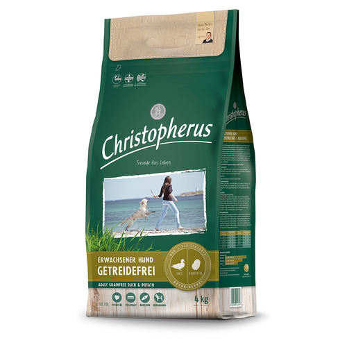 Christopherus Getreidefrei mit Ente & Kartoffel 4 kg