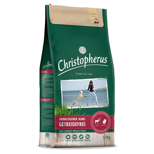 Christopherus Getreidefrei mit Hirsch & Kartoffel 12 kg