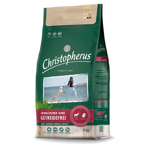 Christopherus Getreidefrei mit Hirsch & Kartoffel 4 kg