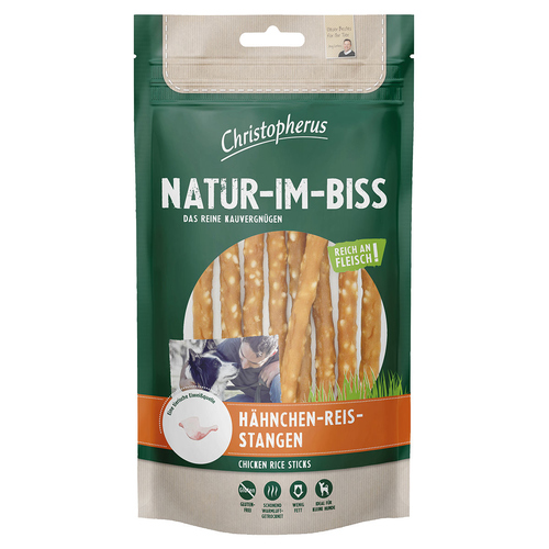 Christopherus Hähnchen-Reis-Stangen 70 g - 12 Stück