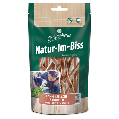 Christopherus Lamm-Seelachs-Sandwich 70 g - 12 Stück