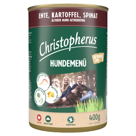 Abbildung Christopherus Menue Senior mit Ente, Kartoffel, Spinat 400 g - 6 Stck