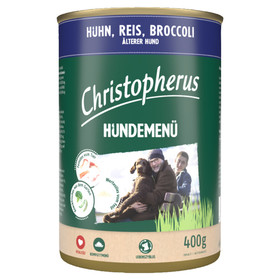 Abbildung Christopherus Menue Senior mit Huhn, Reis, Broccoli 400 g - 6 Stck