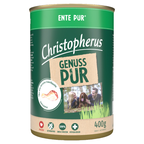 Christopherus Pur Ente 400 g - 6 Stück