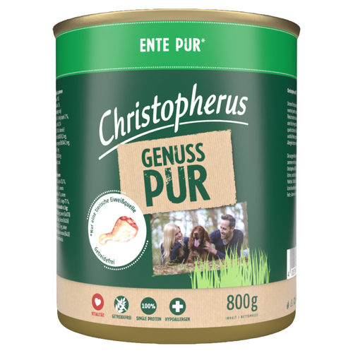 Christopherus Pur Ente 800 g - 6 Stück