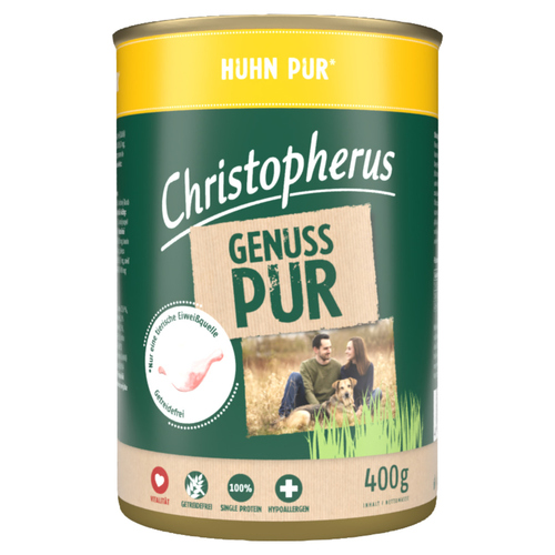 Christopherus Pur Huhn 400 g - 6 Stück