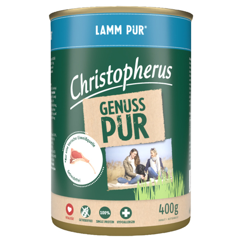 Christopherus Pur Lamm 400 g - 6 Stück