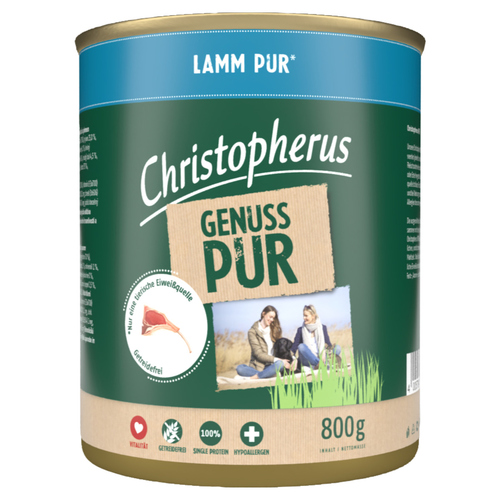 Christopherus Pur Lamm 800 g - 6 Stück