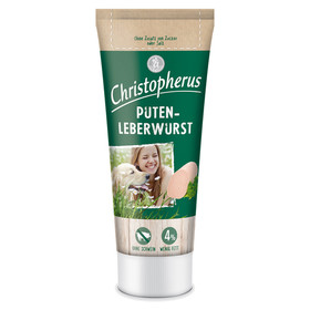 Abbildung Christopherus Putenleberwurst 75 g - 12 Stck