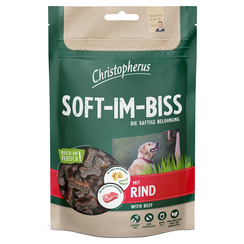 Christopherus Soft-Im-Biss mit Rind 125 g - 12 Stück