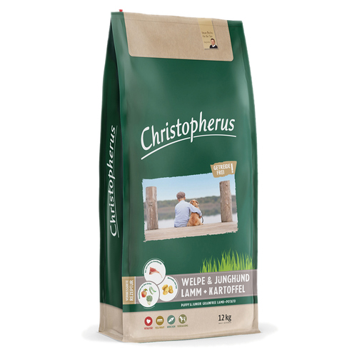 Christopherus Welpe & Junghund mit Lamm & Kartoffel 12 kg