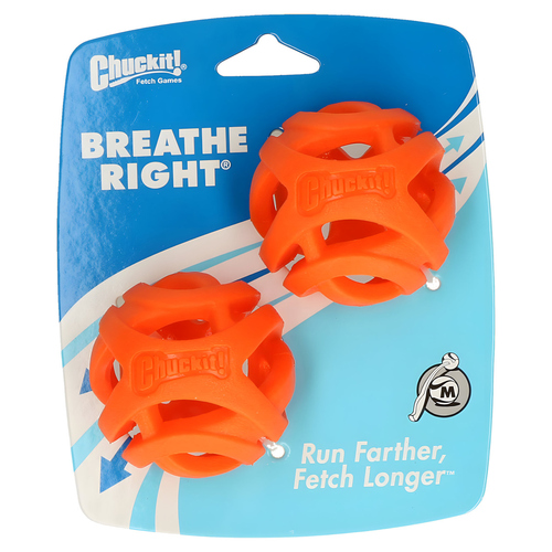 weitere Abbildung Chuckit! Hundespielzeug Breathe Right Fetch Ball 2er Pack