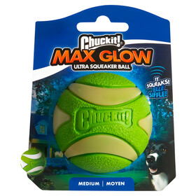 Abbildung Chuckit! Hundespielzeug Max Glow Ultra Squeaker Ball