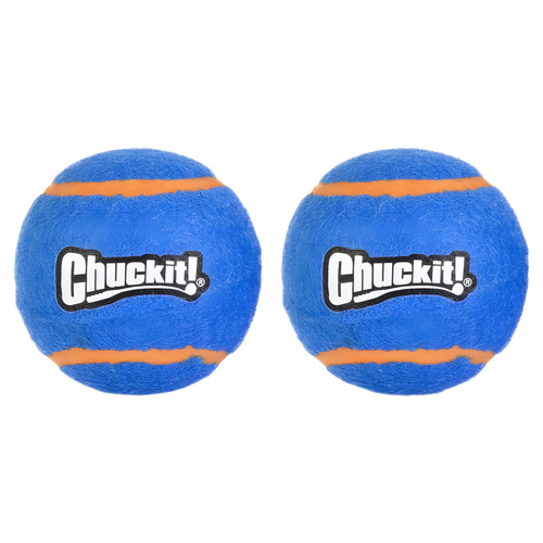 Chuckit! Hundespielzeug Squeaker Tennis Balls - 2er Pack