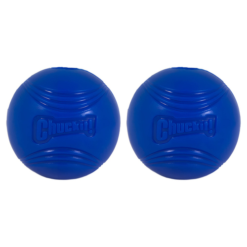Chuckit! Hundespielzeug Super Crunch Ball - 2er Pack, Größe: M