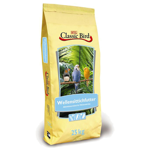 Classic Bird Wellensittich mit Hafer 25 kg