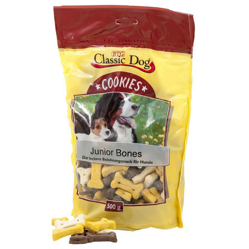 Classic Dog Cookies Junior Bones 500 g