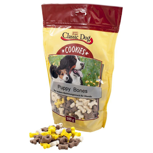 Classic Dog Cookies Puppy Bones 500 g