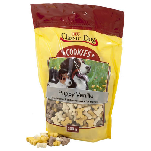 Classic Dog Cookies Puppy Vanille 500 g