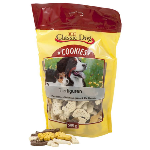 Classic Dog Cookies Tierfiguren 500 g