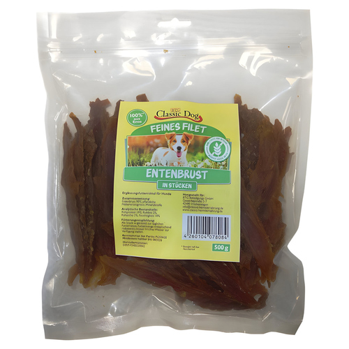 Classic Dog Feines Filet Entenbrustfilets 500 g