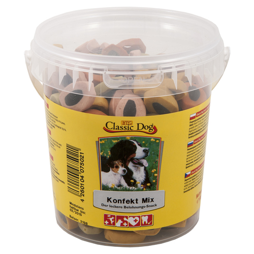 Classic Dog Konfekt Mix Eimer 500 g