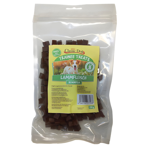 Classic Dog Trainee Treats Lammfleischwürfel 250 g