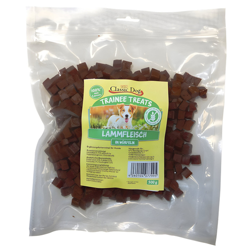 Classic Dog Trainee Treats Lammfleischwürfel 500 g