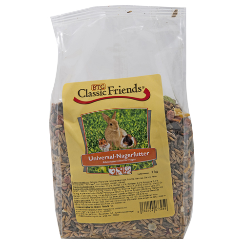 Classic Friends Universal Nagerfutter 1 kg - 5 Stück