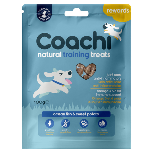 Coachi Hundesnack Natural Training Treats Ocean Fish 100 g