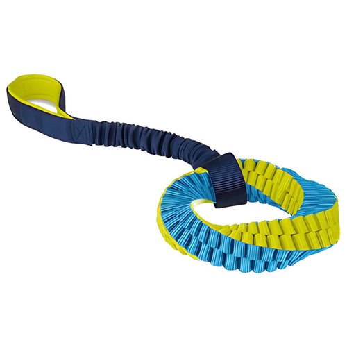 Coachi Hundespielzeug "Tuggi Helix" blau/gelb