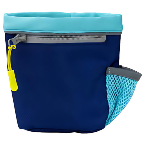 Coachi Treat Bag dunkelblau/hellblau, Maße: 15 x 15 cm