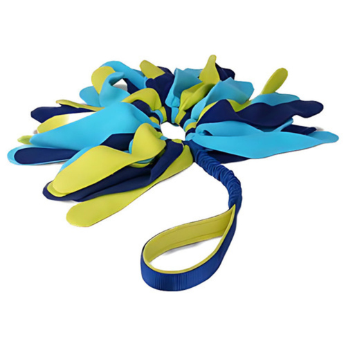 Coachi Zerrspielzeug "Tuggi Spider" blau/gelb