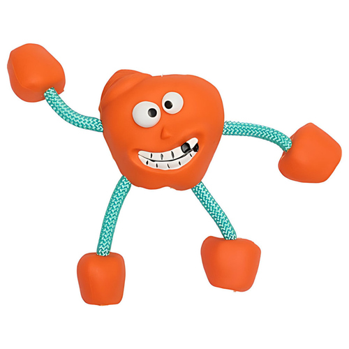 Companion Hundespielzeug Emoji-Mann mit Squeaker