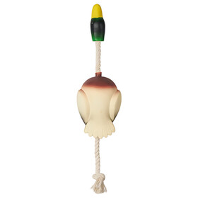 Abbildung Companion Hundespielzeug Latex-Ente mit Seil