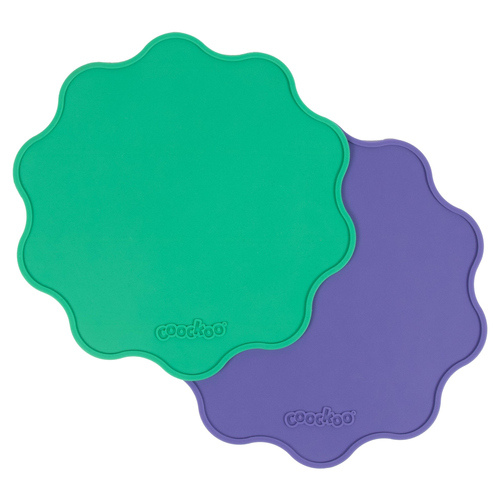 Coockoo Hunde Platzdeckchen Spill the tea rund