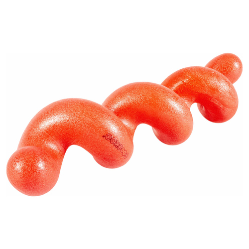 Coockoo Hundespielzeug Squiggle rot