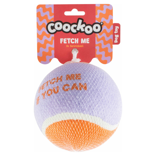 weitere Abbildung Coockoo Hundespielzeug Tennisball Fetch Me lila/orange