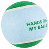 Coockoo Hundespielzeug Tennisball Hands Off blau/grün Abbildung 1
