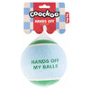 Coockoo Hundespielzeug Tennisball Hands Off blau/grün Abbildung 2