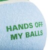 Coockoo Hundespielzeug Tennisball Hands Off blau/grün Abbildung 4