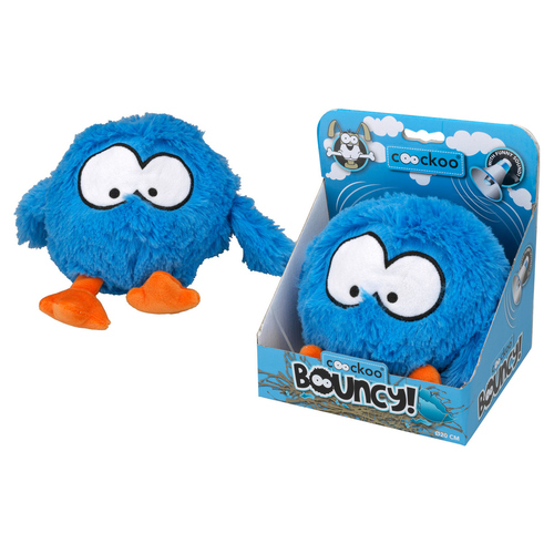 weitere Abbildung Coockoo Hundespielzeug springender Ball blau